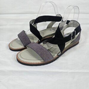 JBU Jambu Cayman Sandals Size 10 Slingback Black Outdoor Travel Resortwear